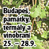 Budapešť, památky, termály a vinobraní 25. – 28.9.