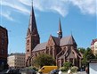 Severské země - Švédsko - Malmö - kostel sv.Petra z 15.stol, cihlový, věž v historii již dvakrát spadla