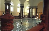Budapešť, památky a termály, advent, výstava Cézanne - Maďarsko - Budapešť, Szechenyiho lázně, vnitřní bazény