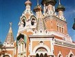 Francie - Nice - ruský ortodoxní kostel, 1912, největší mimo Rusko