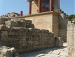 Řecko - Kréta - Knossos - část rekonstrukce A.Evanse minojského král.paláce