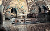Perly severní Itálie - Itálie - Assisi - dolní bazilika, papežský oltář, 1230