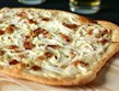 Francie - Alsasko - tarte flambée, typická specialita místní kuchyně