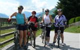 Po rovině napříč Alpami na kole 5 dní - Rakousko - na kole pod Taurami