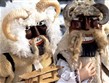 Maďarsko - Mohács - tradiční lidové masky na masopustních slavnostech Busojárás