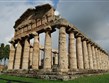 Itálie - Paestum - chrám Athény, kolem 500 př.n.l., iónsko-dórský