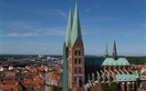 Šlesvicko-Holštýnsko a dánské Jutsko - Německo - Lübeck - Mariankirche, 1250-1350