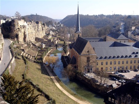 Lucembursko - Luxembourg - staré město