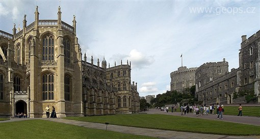 Anglie - hrad Windsor