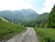 Rakousko - Kalkalpen - hřeben s vrcholem Bosruck (1992 m) nad Vogelgesangklammem