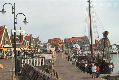 Holandsko - Volendam - přístav