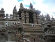 Francie - Franche-Comté - Hauterives, Palais Idéal, vlivy hinduismu, budhismu i naivismu