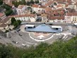 Francie - Vienne, římské divadlo, pohled svrchu, od 4.stol. používáno jako kamenolom