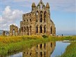 Anglie - Whitby Abbey, klášter založen v 6.stol, zříceniny z 12.století