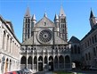 Belgie - Tournai - katedrála Notre Dame, západní portál