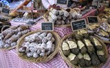 Provence - Francie - Aix-en-Provence - vynikající uzeniny od drobných výrobců, žádný supermarket