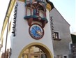 Maďarsko - Székesfehérvár - Órajátek, zvonkohra s postavami z maď.dějin zní každé 2 hodny 