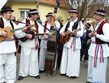 Maďarsko - Moháč - slavnosti Busójárás, chorvatská lidová kapela