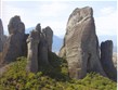 Řecko - Meteora - podivuhodná skalní pískovcová města.