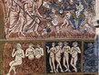Itálie - Benátky - Torcello, mosaiky z 11.a12. stol z baziliky Santa Maria Assunta,  Poslední soud.