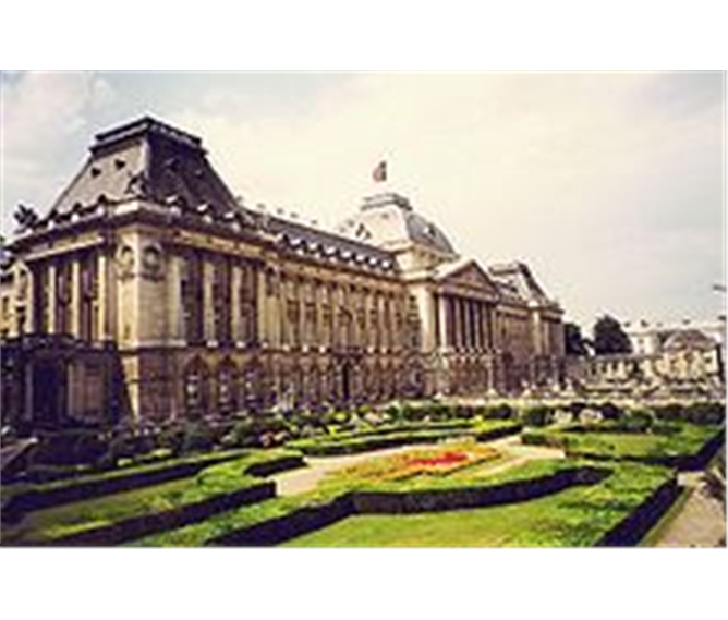 Belgie, památky UNESCO a slavnost Ommegang - Belgie - Brusel - Královský palác