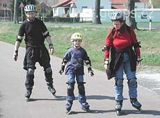 zájezdy inline brusle - Německo - Rodinné bruslení v regionu Faeming