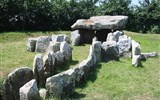 Normanské ostrovy Jersey a Guernsey letecky - Anglie - Jersey - St.Martin, dolmen La Pouquelaye de Faldouet
