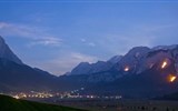 Hory v plamenech a zámky Ludvíka Bavorského - Rakousko - festival Feuer und Flamme (Hory v plamenech)