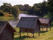Rusko - Suzdal - skanzen, seníky na chůdách