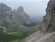 Dolomity - cesta přes Gherdenacciu