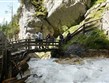 Rakousko - Silberkahrklamm, vodopády v úzké soutěsce jsou hezkým zážitkem