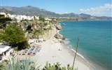 Nerja - Španělsko - Andalusie -  Nerja, Balcón de Europa a jedny z nejkrásnějších pláží Evropy