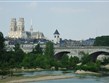 Francie - Orléans - katedrála Sainte Croix a Pont Georges