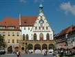 Německo - Bavorsko - Amberg, gotická radnice z roku 1358