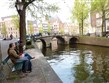 Eurovíkendy - Holandsko - Amsterdam, chvilka oddychu u Herengrachtu.