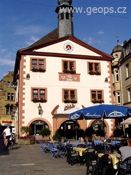 Německo - Bavorsko - Bad Kissingen, stará radnice, 1577, renesanční