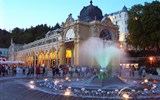 Krásy Karlovarska - Česká republika - Mariánské Lázně - Zpívající fontána z roku 1986