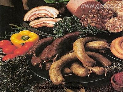 Česká republika - pochoutky ze zabíjačky