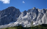 Dachstein, ráj v horách - Rakousko - masiv  Dachstein při pohledu od lanovky