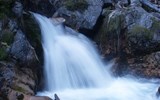 Montafon, rozkvetlá alpská zahrada - Rakousko - vodopády Silberkarklamm