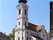Rakousko - Hainburg - farní kostel sv.Filipa a Jakuba, ranně barokní