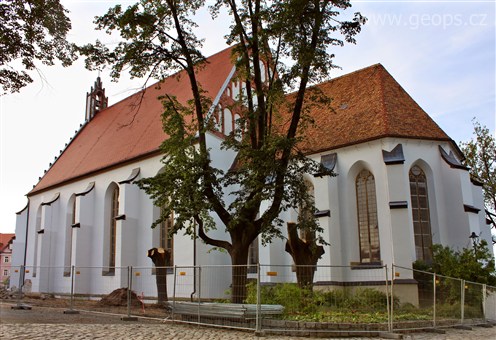 Německo - Kamenz - býv.františkánský kostel sv.Anny, založen mnichy z Bechyně 1493