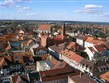 Německo - Lužice - Kamenz, pohled na centrum města