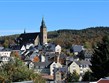 Německo - Schneeberg - pohled na střed města