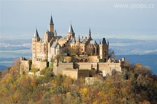 Německo - hrad Hohenzollern