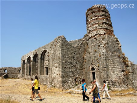 Albánie - Skadar, Rozafat, kostel sv.Štefana, 13.stol, pův.katedrála, pak mešita
