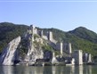 Srbsko - středověký hrad Golubac nad Dunajem
