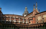 Milano a výstava EXPO Český den - Itálie - Lombardie - Certosa di Pavia, kartuziánský klášter, 1396-1495