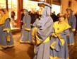 historické slavnosti - Francie - - Beaune, slavnost burgundských vín Les Trois Glorieuses a večerní průvod městem