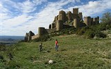 Aragonie - Španělsko - Aragonie - Lobarre, románský hrad